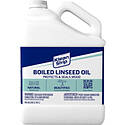Linseed Oil, Liquid, Clear Amber, 1 gal, Can