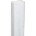 2 x 3-Inch White Gutter Downspout