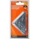 Hardware Essentials™ 3" Zinc Corner Brace