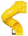 Yellow Spiral 300-Degree Turn Tube Slide 