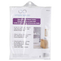 70 in. W x 72 in. L Vinyl Shower Curtain - Clear, Heavy Duty, Mildew-Resistant, 1-Pack