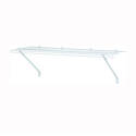 24 x 12-Inch White Steel Shelf Kit    