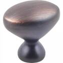 1-1/4-Inch Brushed Oil-Rubbed Bronze Cabinet Knob 10-Pack