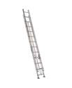 24-Foot Type III Multi-Section Aluminum Extension Ladder, 200-Pound Rated