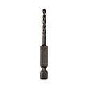 DeWALT Dd5110 Impact Drill Bit, Spiral Flute, 1-11/64 In L Flute, Hex Shank, 1/4 In Dia Shank