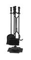 31-Inch Black Fireplace Tools, 5-Piece