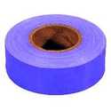 1-3/16-Inch X 300-Foot Blue Strait-Line Non-Adhesive Flagging Tape