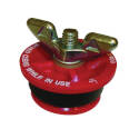 1-1/2-Inch Plastic Red Mechanical Test Plug