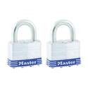 2-Inch Keyed Padlock, 2-Pack