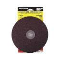 Forney 71653 Sanding Disc, 24-Grit, Extra Coarse Grade, Aluminum Oxide, 7/8 In Arbor, 7 In Dia