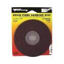 Sanding Disc, 50-Grit, Coarse Grade, Aluminum Oxide, 7/8 In Arbor, 4-1/2 In Dia