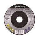 Depressed Center, Type 27 Grinding Wheel, 7/8 In Arbor, 46-Grit, Aluminum Oxide, 4-1/2 In Dia