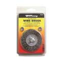 Forney 72734 Wire Wheel Brush, 0.008 In Dia Bristle, 2-1/2 In Dia