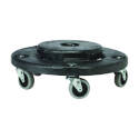 350-Lb Weight Capacity Plastic Trash Can Dolly   