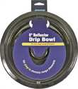 8-Inch Black Porcelain Electric Range Drip Bowl