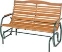 Double Glider Park Bench
