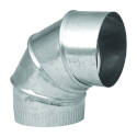 Stove Pipe Elbow, 4 In, Steel