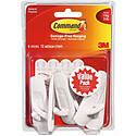 White Utility Hook - 3 lb., 6-Pack