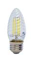 6-Watt 5000k LED Flame Light Bulb
