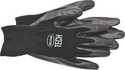 Large Black Foam Nitrile Glove