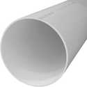 3-Inch X 10-Foot White PVC Solid Sewer And Drain Pipe
