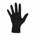 Medium 9-Inch Black Nitrile Seamless Powder-Free Disposable Glove, 100-Pack Box