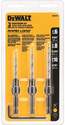 DeWALT Dw2535 Countersink Set, Hss, 3-Piece, For 3/8 And 1/2 In Drills And Drill/Drivers