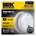 Smoke and Carbon Monoxide Voice Alarm Interconnect Hardwire with Battery Backup