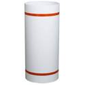 10-Inch X 50-Foot White/Brown Aluminum Trim Coil