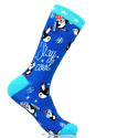 Stay Cool Penguins Cotton Socks, OSFM