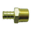1/2-Inch Brass Pipe Adapter, PEX X MPT