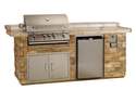 Ultimate Q Outdoor Island Kitchen With Angus Grill Head (Special Order Only)