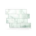 9.1-Inch X 10.2-Inch Carrera Gray & White Wall Tile
