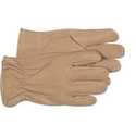 Large Tan Pigskin Leather Driver Glove