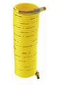 50-Foot Yellow Nylon Recoil Air Hose 