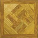 Ele-1518-3l, 12x12-Inch Wood Geometric Vinyl Floor Tile 