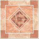 12 x 12-Inch Diamond Stone ProSource Vinyl Floor Tile