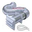 4-Inch X 5-Foot Louvered Dryer Vent Kit