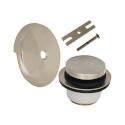 Danco 89237 Tub Drain Trim Kit, Metal, Brushed Nickel, For 1-1/2 In And 1-3/8 In Drain Shoe Sizes