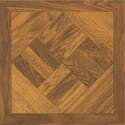 12 x 12-Inch Dark Wood Geometric ProSource Vinyl Floor Tile