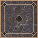 12 x 12-Inch Blue/Gold ProSource Vinyl Floor Tile