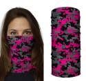 Camo Black And Pink Face Guard
