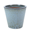 12.6-Inch Green Bois Vasum Planter