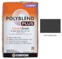 25-Pound Charcoal Polyblend Plus Sanded Grout, For Grout Joints From 1/8 To 1/2-Inch