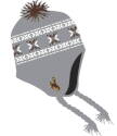 Bog Gray University Of Wyoming Ear Muff Hat