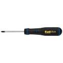Stubby Screwdriver, #1 Drive, Phillips Drive, 7-1/2 In Oal