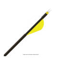 32-Inch Hunter Pro Arrow Shaft, 300 Spine, Black, Per Each