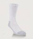 Large White Working Cotton Crew Sock, 4-Pack