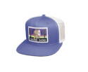 Blue Justin Mesh Back Cap With Armadillo Patch