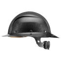 Gloss Dax Full Brim Hard Hat, 12 In L X 11 In W X 6-1/2 In H, 6-Point Suspension